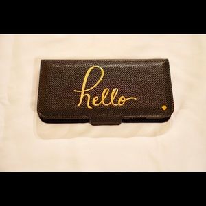 Kate Spade saffiano leather embossed iphone 6 case